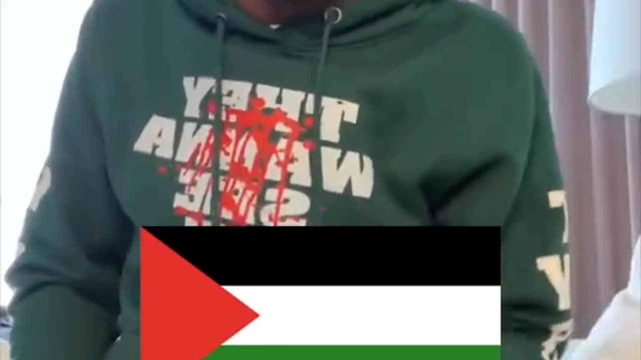 Charleston White is standing with Palestine and explains why you shouldn’t trust Israel