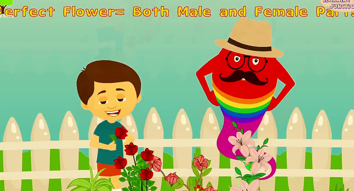 Parts of Flower | Pollination Video | Video for Kids