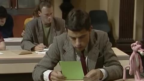 The Exam Cheat | Funny Clip | Mr. Bean