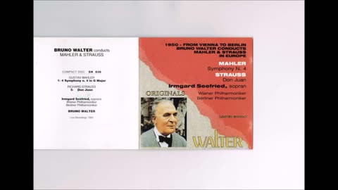 Mahler - Symphony No.4 Walter Seefried Wiener