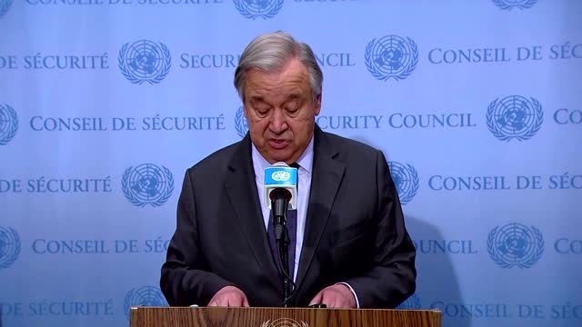 'We need de-escalation now': UN Chief