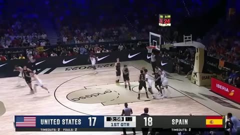 USA VS Spain basketball match live check out