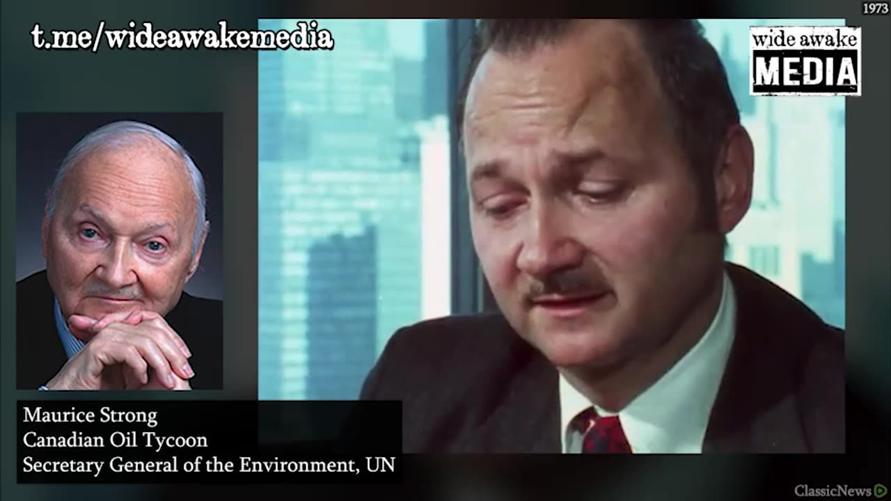 1973 - the original architects of the climate scam—assert that absolute control over society