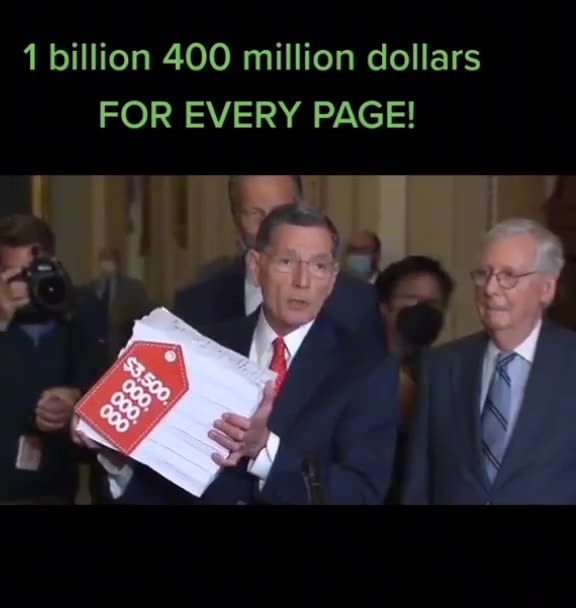 Demoralizing talk about the bill to pass in Congress