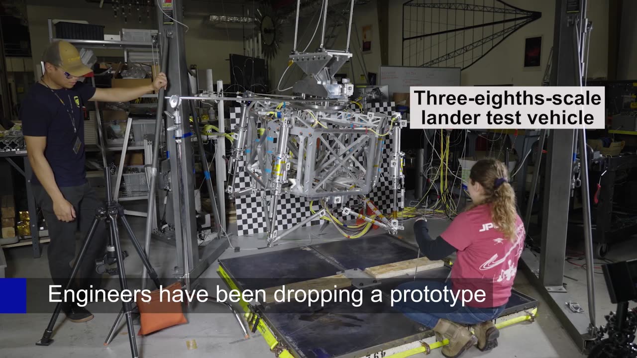 #MarssampleReturn :how do you test The legs of NASA's heaviest Mars spacecraft