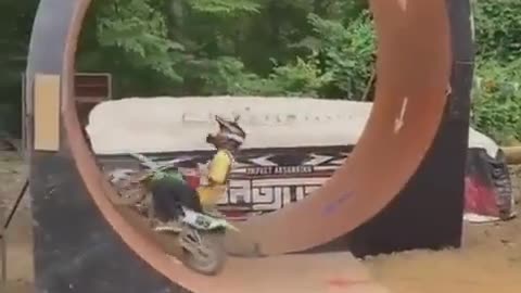 Devastating Fails - Motorcycle Loop Ends Rough