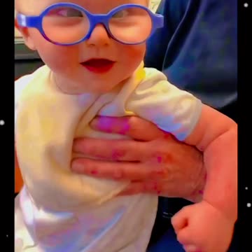 baby look the color for the first time