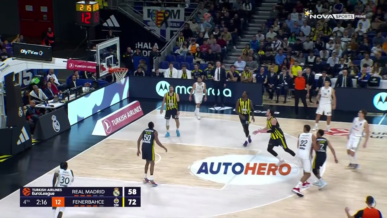 Real Madrit - Fenerbahce 70-82 | Full Highlights | Euroleague Round 14 | 05.12.2024