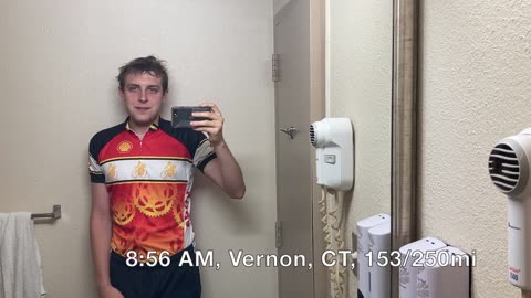 Bicycling from NYC to Boston (250 mi, 2 days)