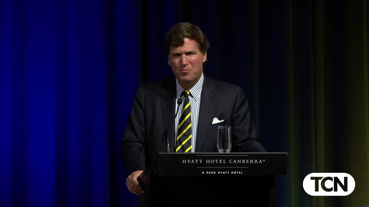 Tucker Carlson In Australia Giving Mainstream Media A Hard Time - The Full Speech - June 26, 2024