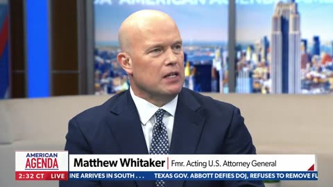 Matt Whitaker on American Agenda Part 5-Newsmax 07.24.2023