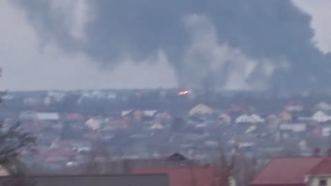 Russian helicopters attack airport in Hostomel near Ukraine's capital Kyiv'