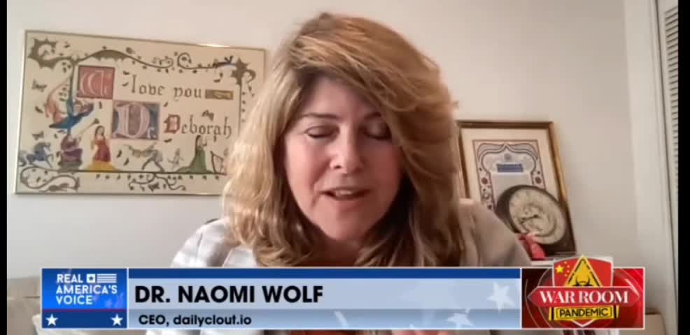 Naomi Wolf On Pfizer: "They Hid. They Concealed. They Redacted." And The FDA Knew!