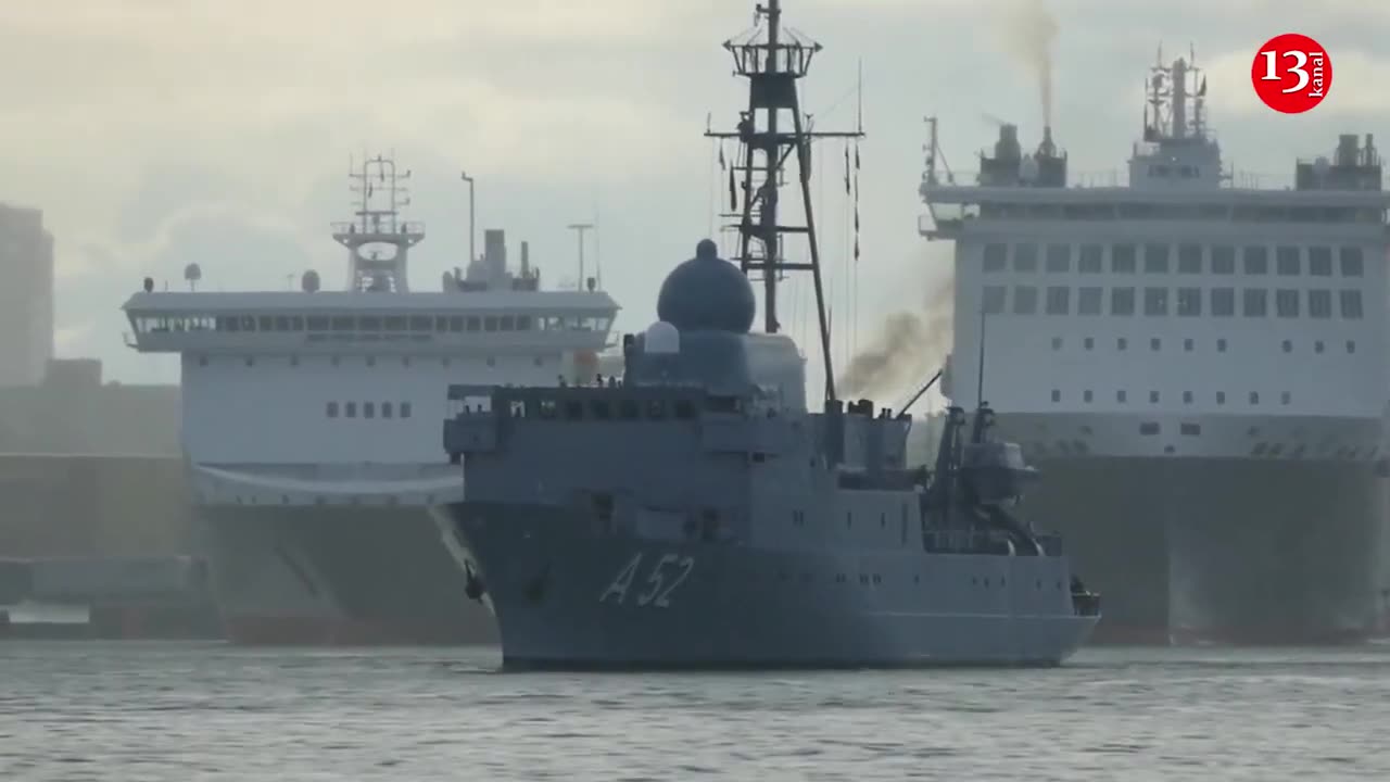 NATO ships entered Lithuania's Klaipeda