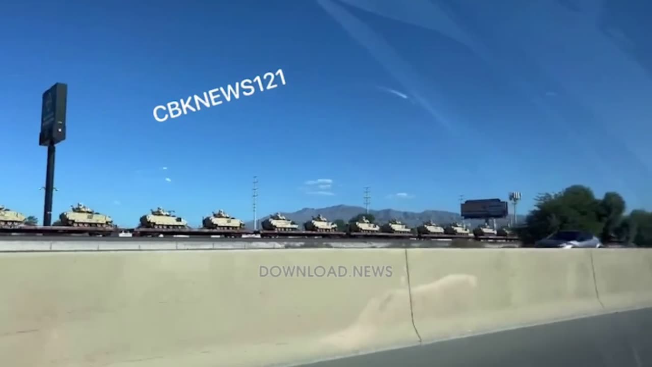 US Armored Fighting Vehicles Going East