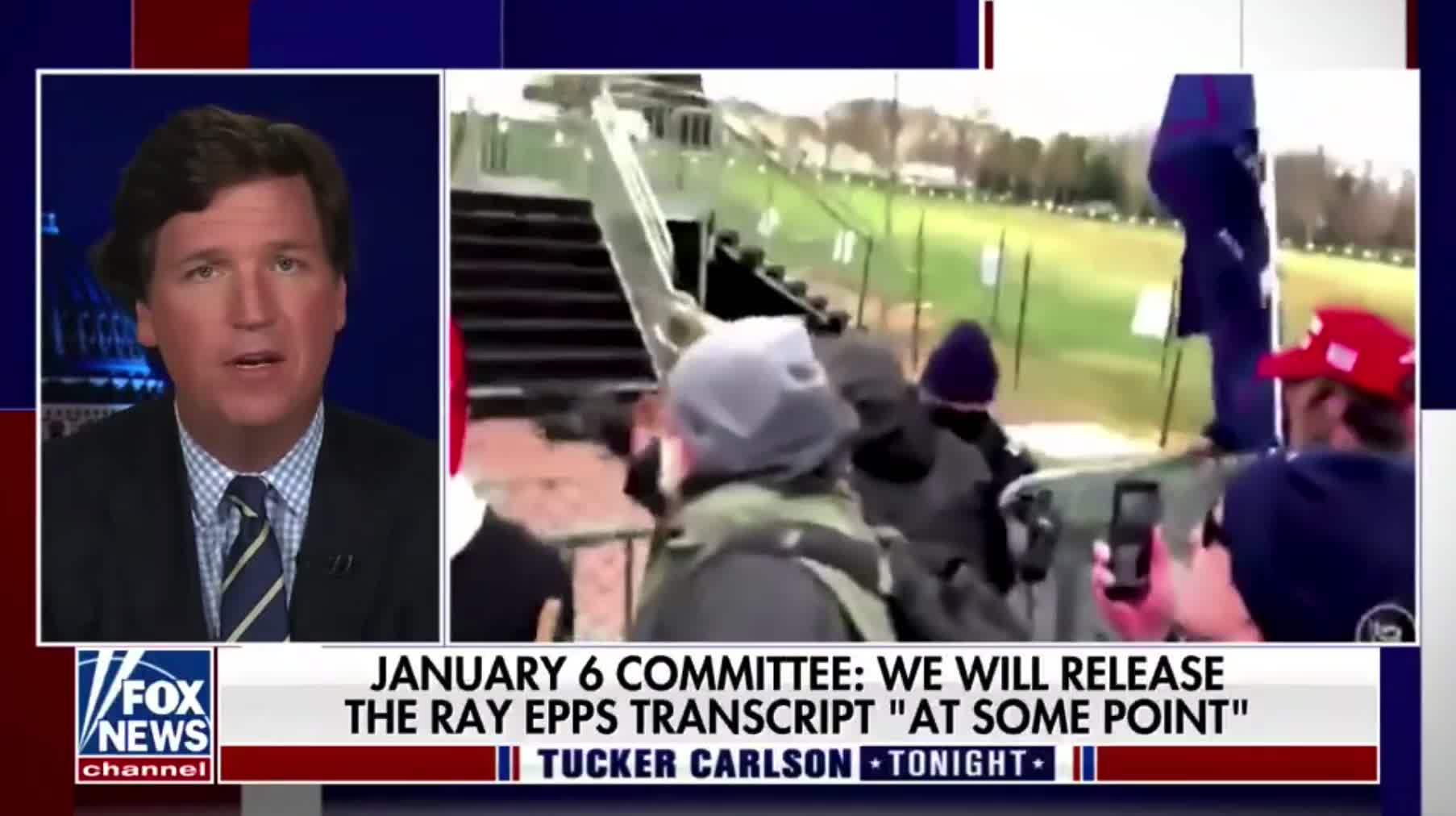 Tucker Carlson wonders what the Jan 6 committee is hiding about Ray Epps