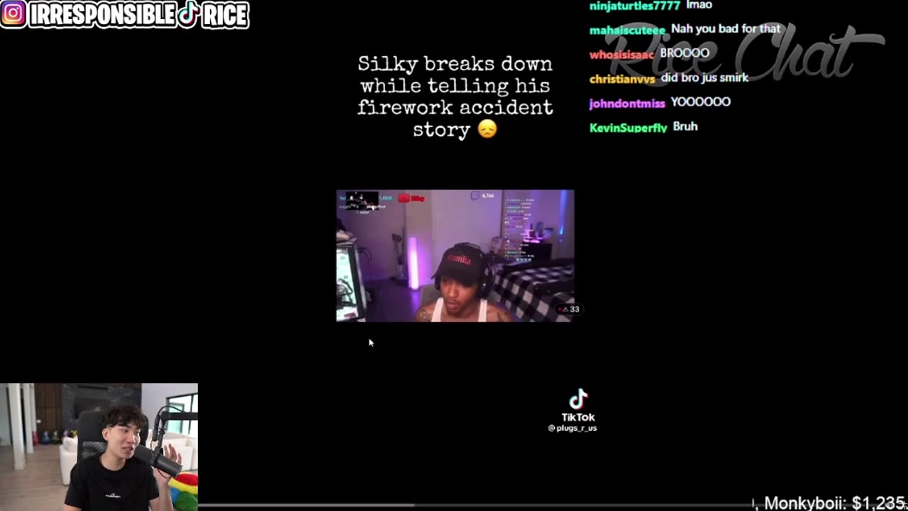 Was RiceGum being disrespectful towards Silky