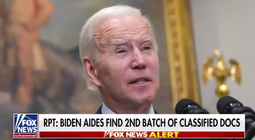 BREAKING: Biden Aides Find 2nd Batch of Classified Docs