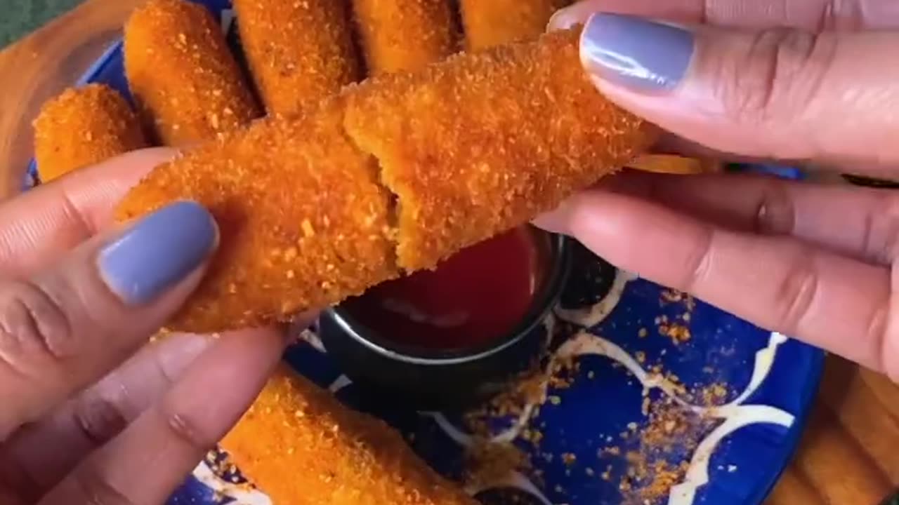 How to make Veggie Finger at home 😋