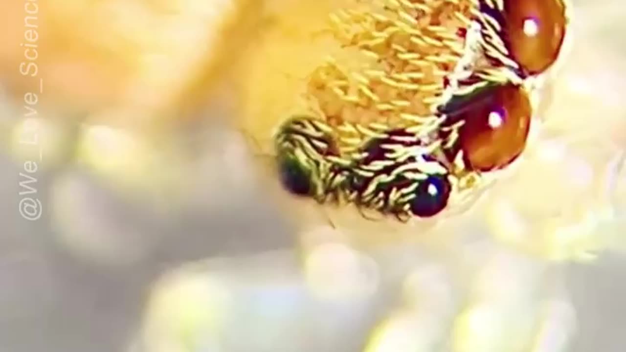 The World's Cutest Spider Under the Microscope