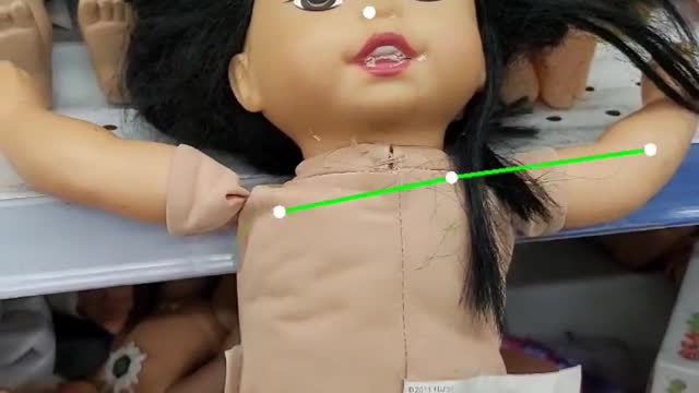 Thrifting for haunted dolls 40
