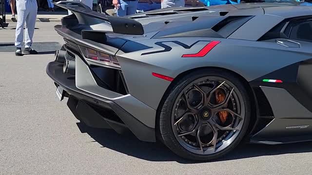 INSANE Lamborghini Aventador SVJ SPOTTED REVVING *EXCLUSIVE*