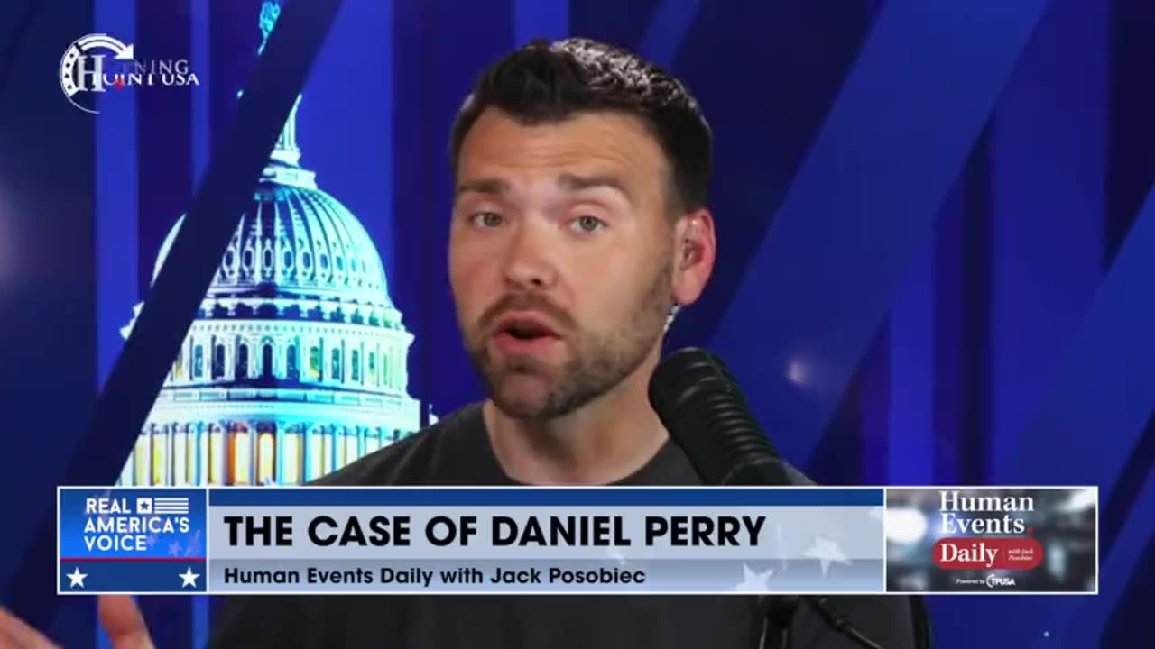 Jack Posobiec highlights the Daniel Perry case, emphasizing that it will not be forgotten.