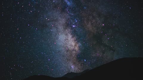 Time Lapse Footage of a Night Sky