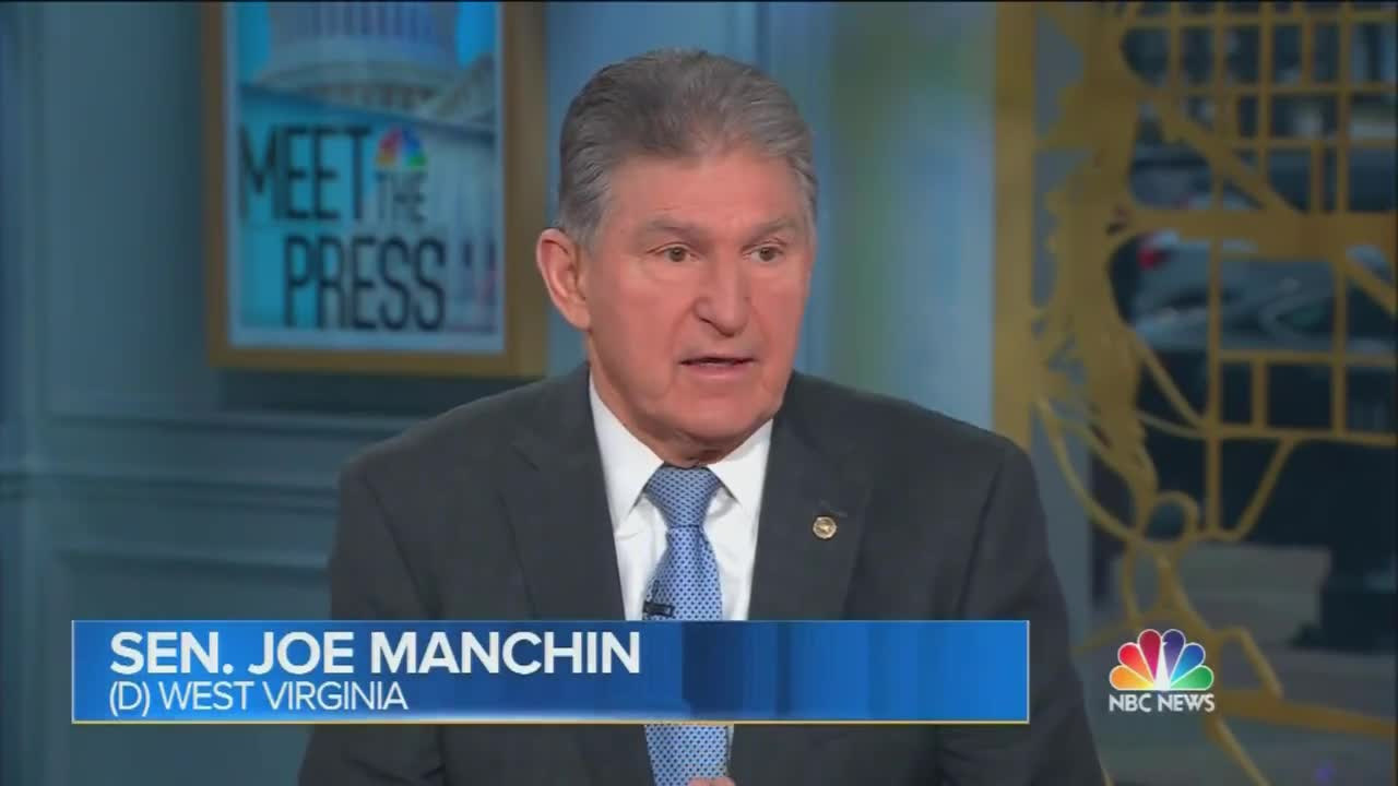 Sen. Manchin doesn’t say no when asked about running for President