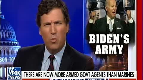 Tucker Carlson: Biden's militia targeting Americans