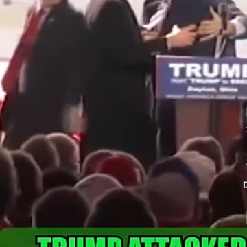 TRUMP GETS ATTACKED AT RALLY