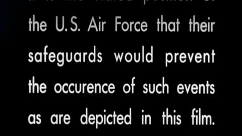 The Intro Disclaimer placed at the Beginning of Dr Strangelove