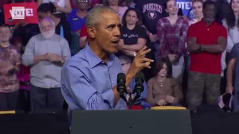 Watch Obama's closing message to voters in Philadelphia