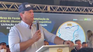 TARCÍSIO SEGUE FIRME NAS OBRAS