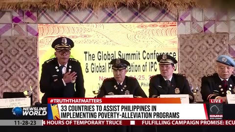 33 countries to assist Philippines in implementing poverty-alleviation programs