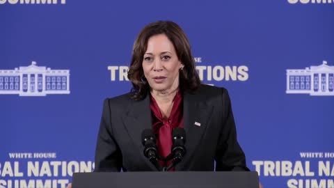 WATCH LIVE: Harris addresses White House Tribal Nations Summit in Washington, D.C.