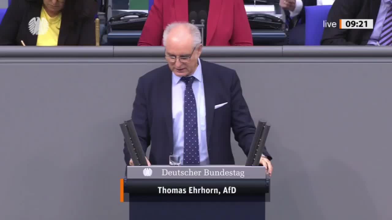 Thomas Ehrhorn bringt mit der Wahrheit die Grünen zum Schäumen