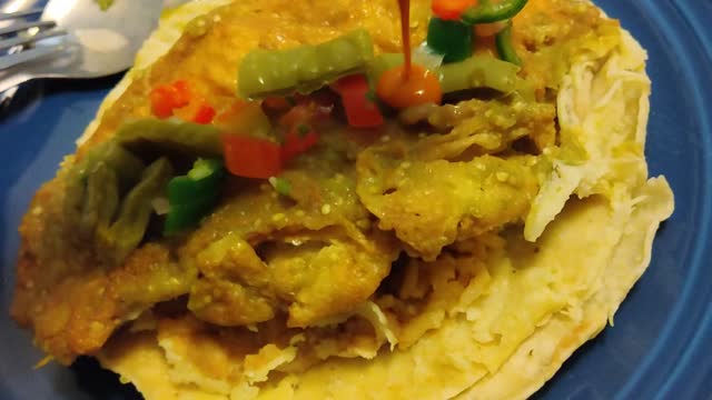 Taco Tortita Pollo...