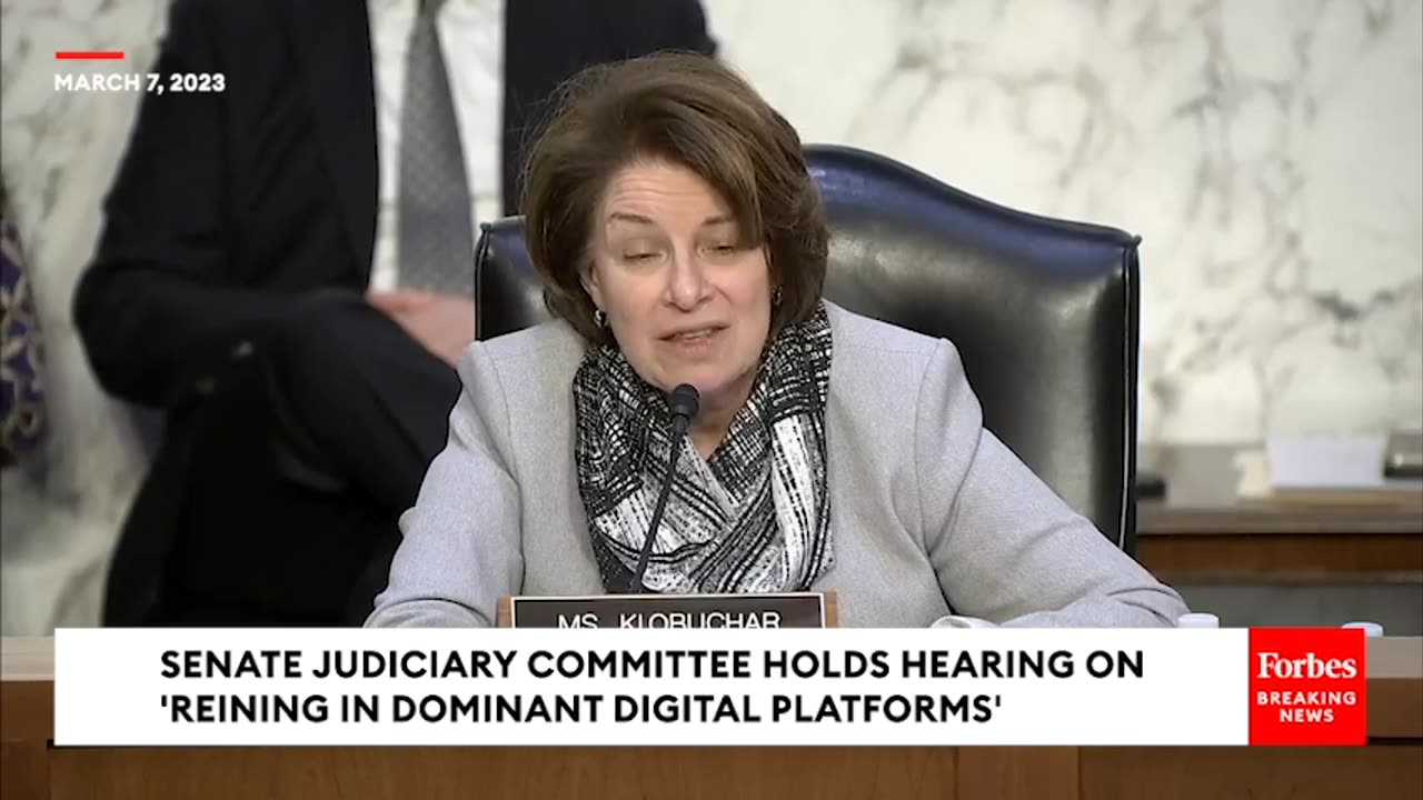 'That Was A Lie'- Amy Klobuchar Beats Back Opponents To Tech Regulations' Attacks