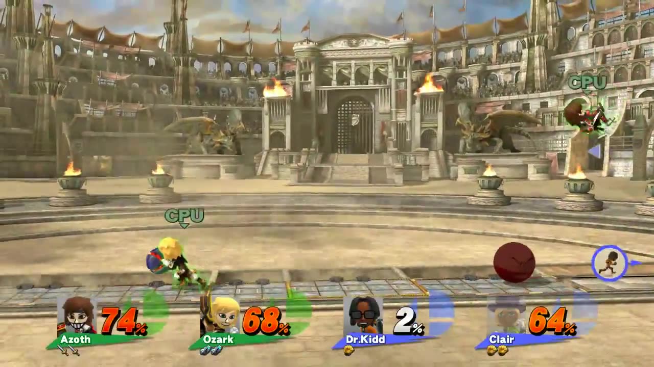 Super Smash Bros 4 Wii U Battle595