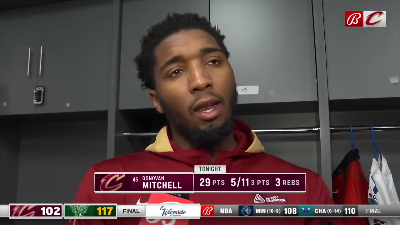 Donovan Mitchell credits Bucks' playoff-caliber basketball vs. Cavs in second half