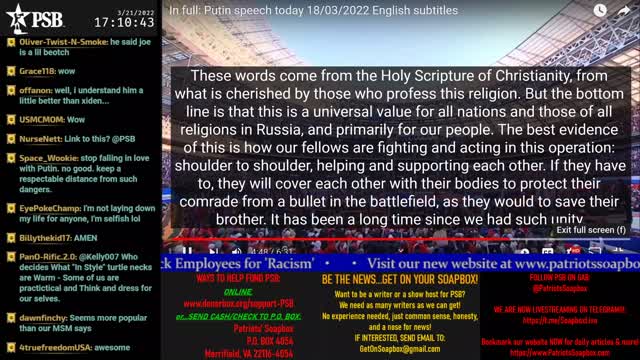 2022-03-21 17:00 EDT - Freedom Rings: with Pamphlet Anon