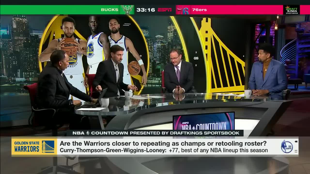 Stephen A. debates... WOJ! 😳 Should the Warriors chase 1 more ring NBA Countdown