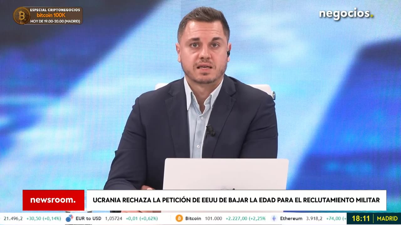 ÚLTIMA HORA | Ucrania rechaza la petición de EEUU de bajar la edad para el reclutamiento militar