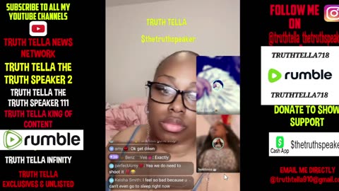 PUMKEN APARTMENT WINDOW GETS BROKE WHILE SHE'S LIVE ALLEGEDLY BY ARII