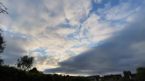 Time lapse clouds - 14th September