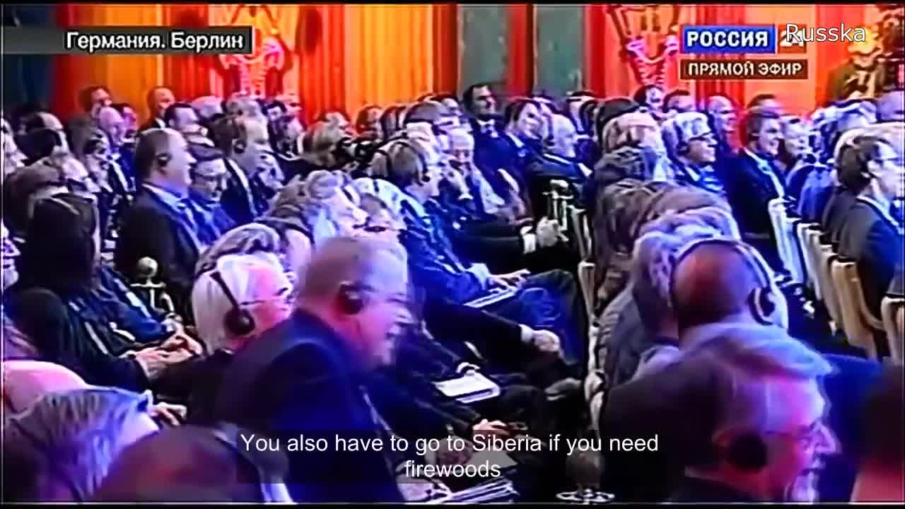 Putin Jokes - What Do You Want Germany ? Firewoods ?