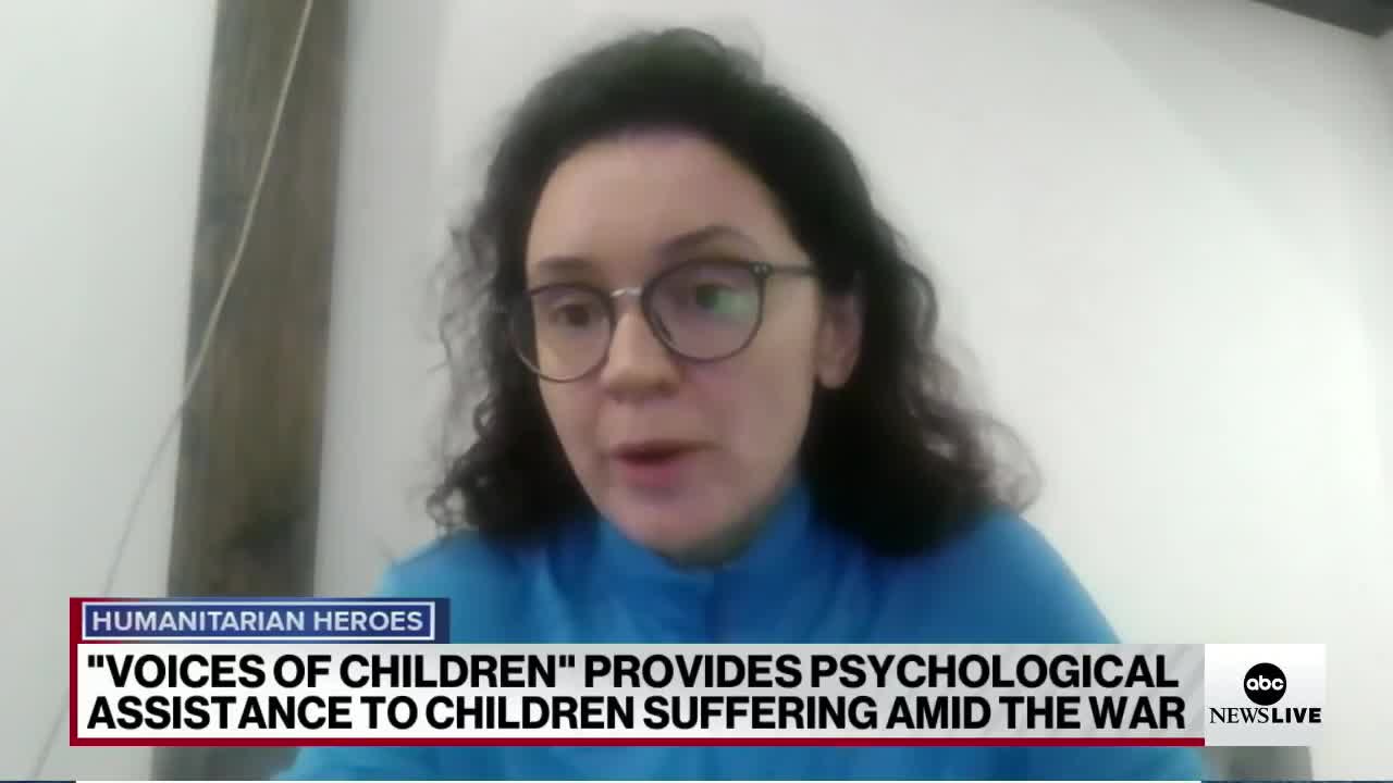 "VOICES OF CHILDREN" PROVIDES PSYCHOLOGICAL ASSISTANCE TO CHILDREN SUFFERING AMID THE WAR