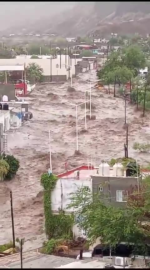 Devastating Footage Out Of Mexico's Baja California Shows Damage Caused By Tropical Storm