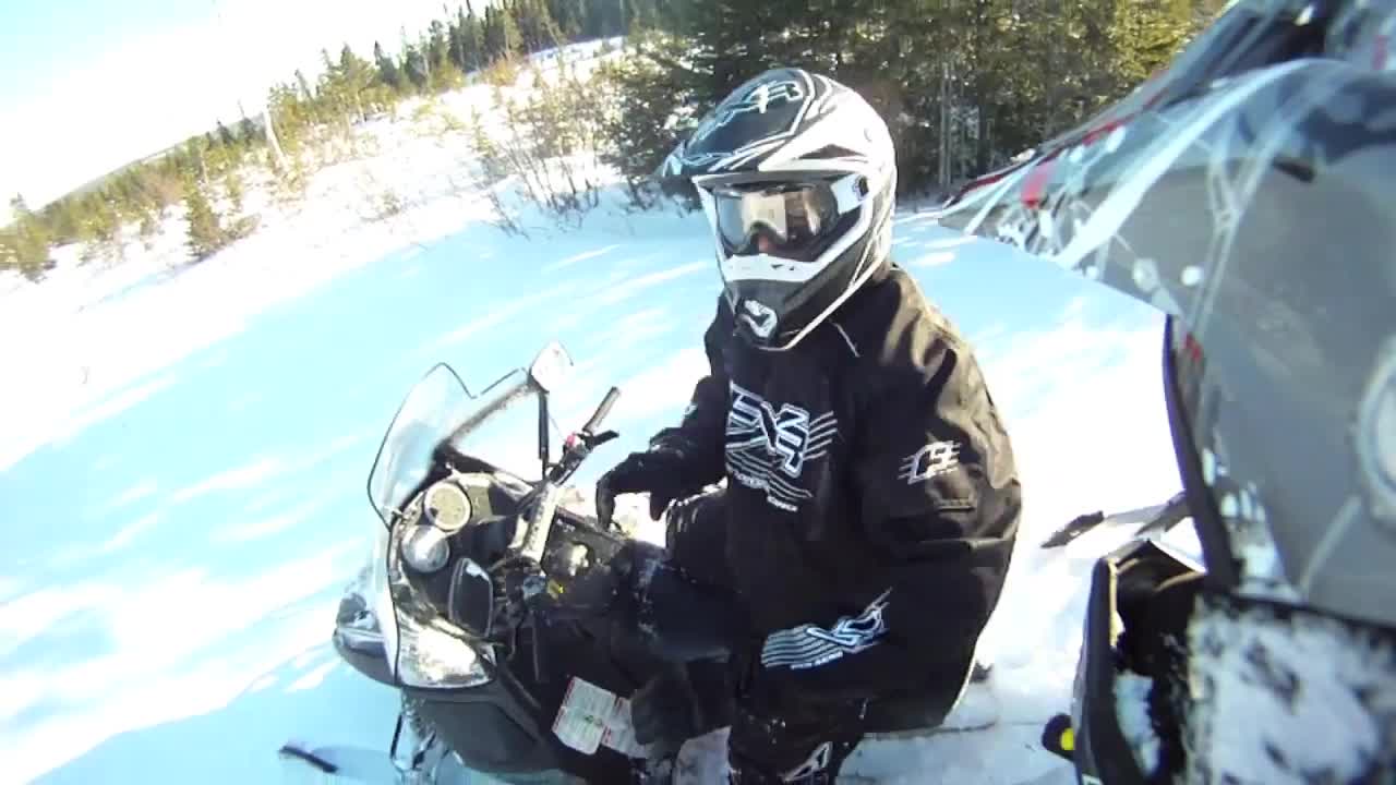 2009 Ski-doo Summit 550f Boondocking GoPro HD